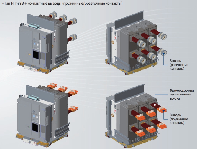 Вакуумный выключатель Metasol VCB тип H