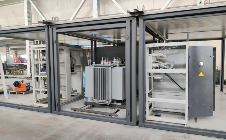 Сборка КТП на производстве